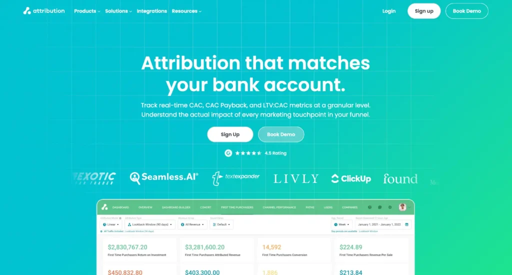 Attribution Front Page