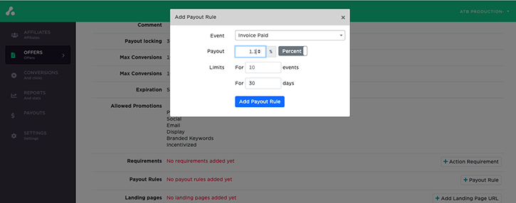 Flexible structure payout models and team management. 