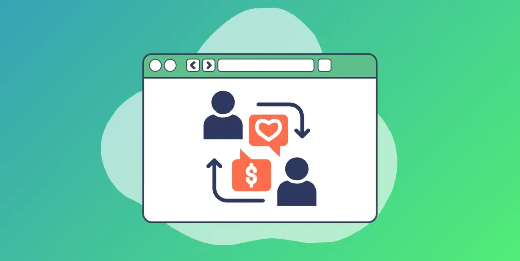 Graphic depiction of closed loop attribution
